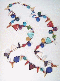 Kaleidoscope necklace and link